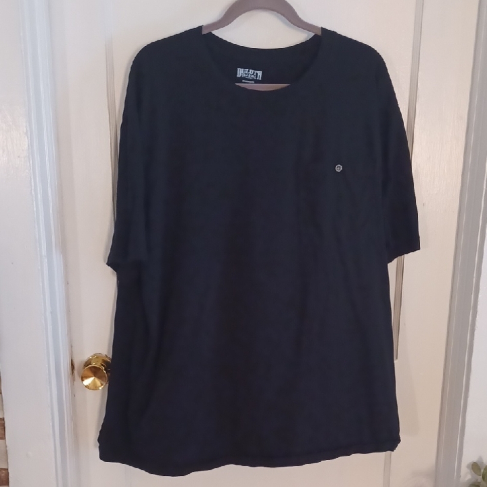 Duluth Trading Co Black Short Sleeve Tee Size 2XL Dry On The Fly Tee